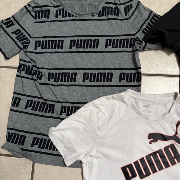 Puma T-Shirt Set - White, Black, Gray - Picture 5 of 7
